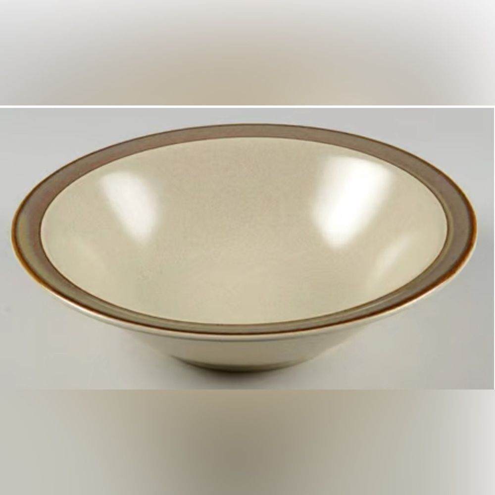 9" Round Vegetable Bowl Autumn Wheat stoneware 
by SEARS